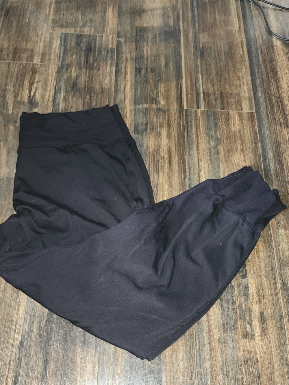 Athleta Black High-Waist Lounge Joggera